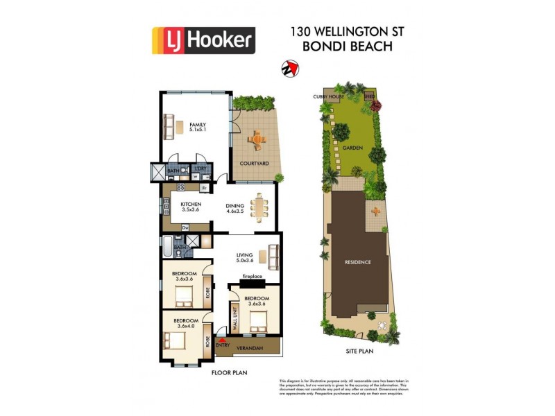 130 Wellington Street, Bondi Beach NSW 2026 Floorplan