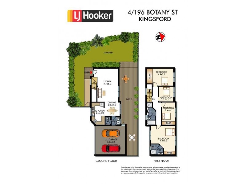 4/196 Botany Street, Kingsford NSW 2032 Floorplan