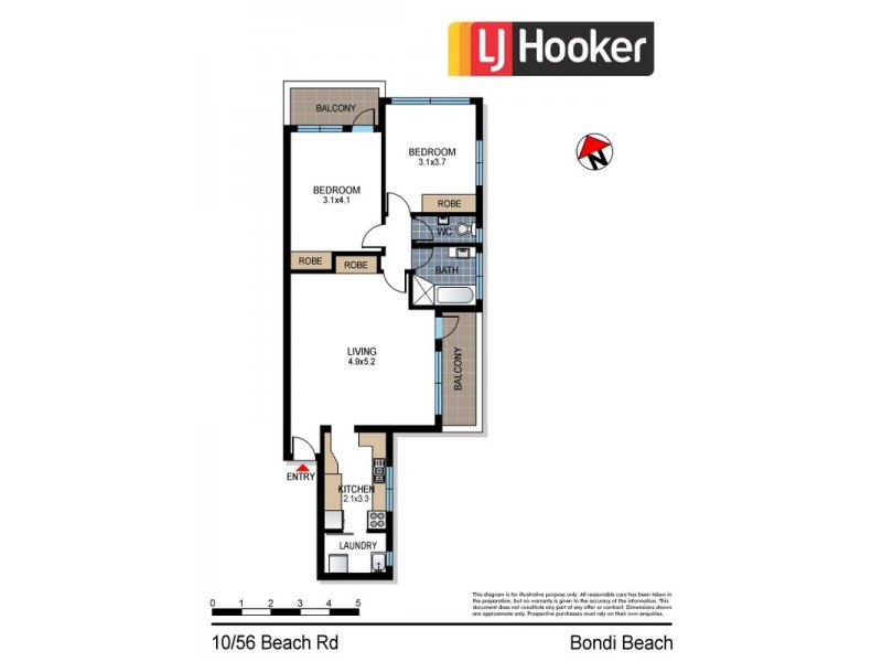 Apartment 10/56 Beach Road, Bondi Beach NSW 2026