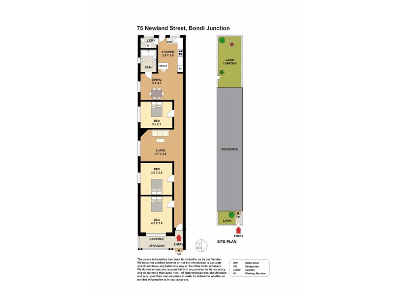 75 Newland Street, Bondi Junction NSW 2022 Floorplan