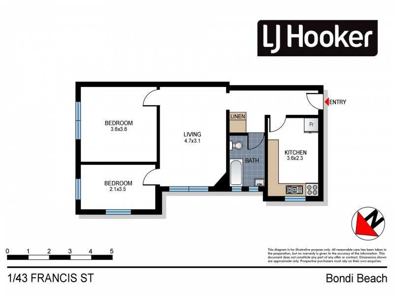 1/43 Francis Street, Bondi Beach NSW 2026