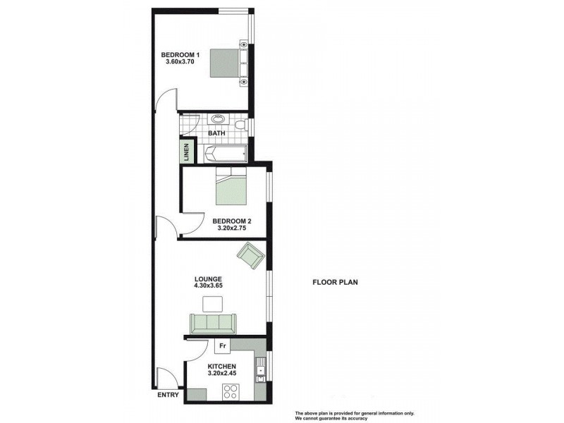 12/102 Curlewis Street, Bondi Beach NSW 2026 Floorplan