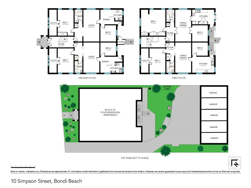 10 Simpson Street, Bondi Beach NSW 2026 Floorplan