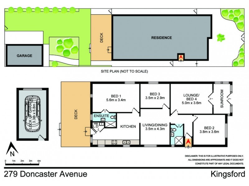 279 Doncaster Avenue, Kingsford NSW 2032 Floorplan