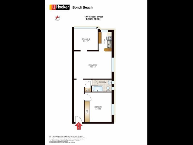 4/50 Roscoe Street, Bondi Beach NSW 2026