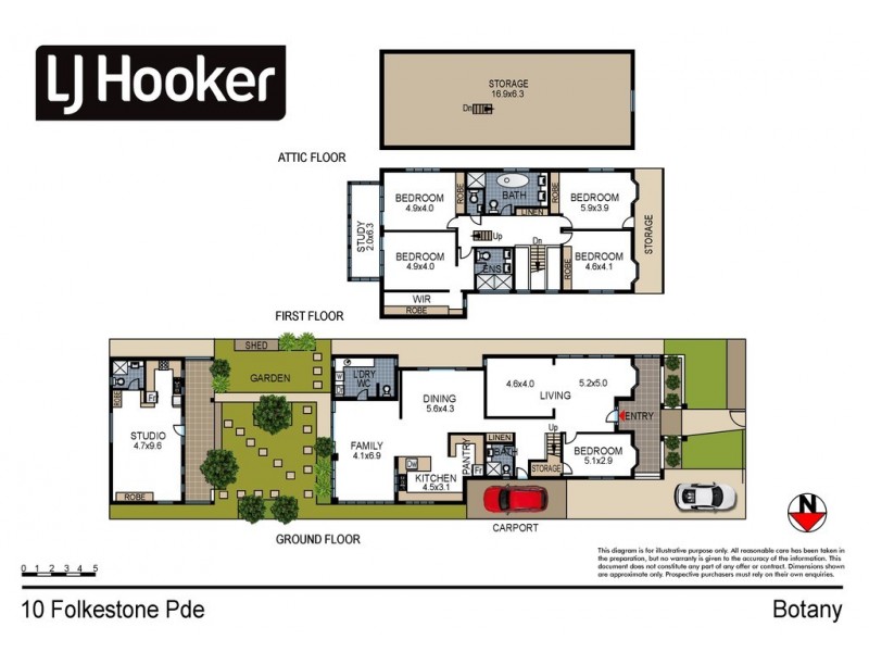 10 Folkestone Parade, Botany NSW 2019 Floorplan