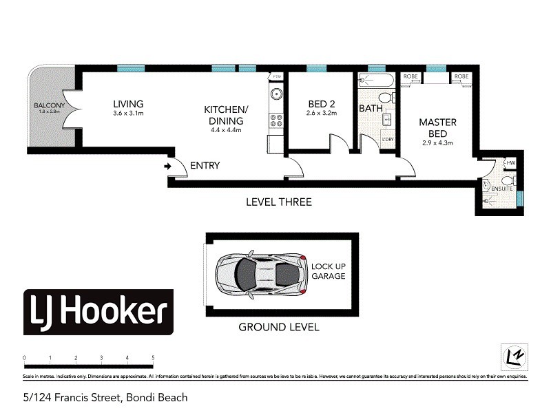 5/124 Francis Street, Bondi Beach NSW 2026 Floorplan