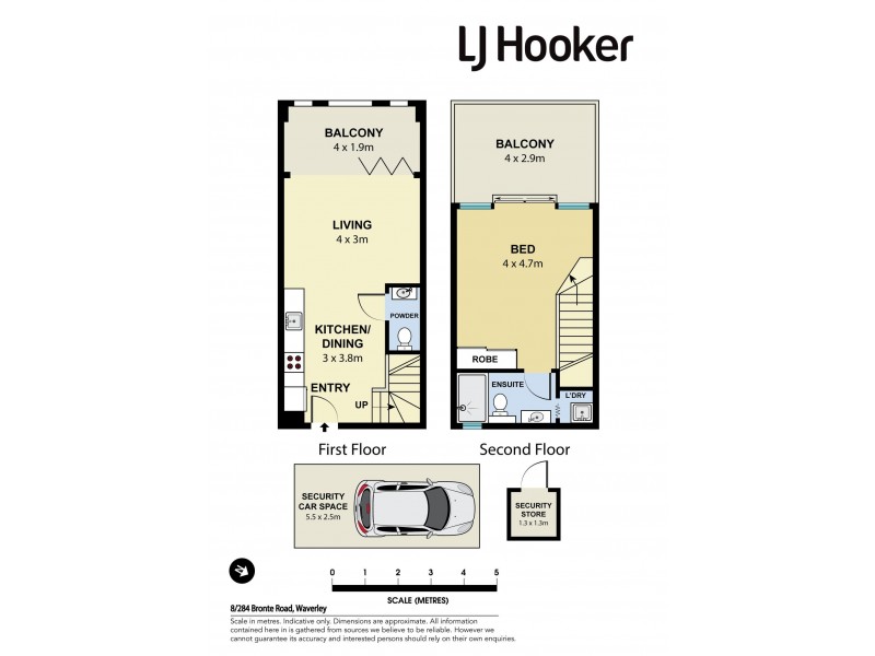 8/284-292 Bronte Road, Waverley NSW 2024 Floorplan