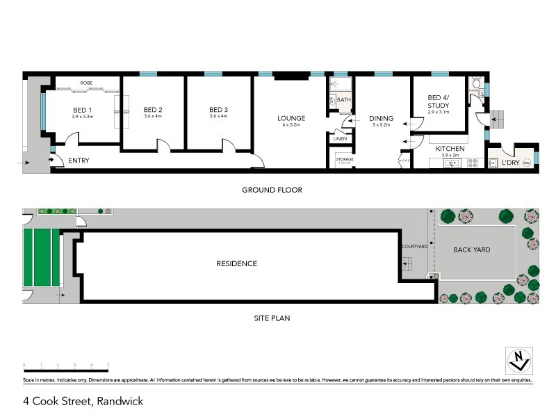 4 Cook Street, Randwick NSW 2031 Floorplan