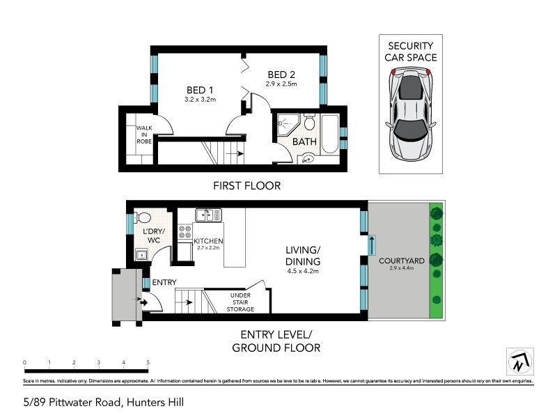 5/89 Pittwater Road, Hunters Hill NSW 2110 Floorplan