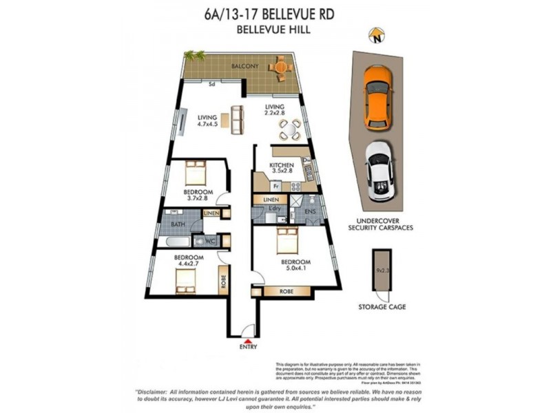 6A/13-17 Bellevue Road, Bellevue Hill NSW 2023