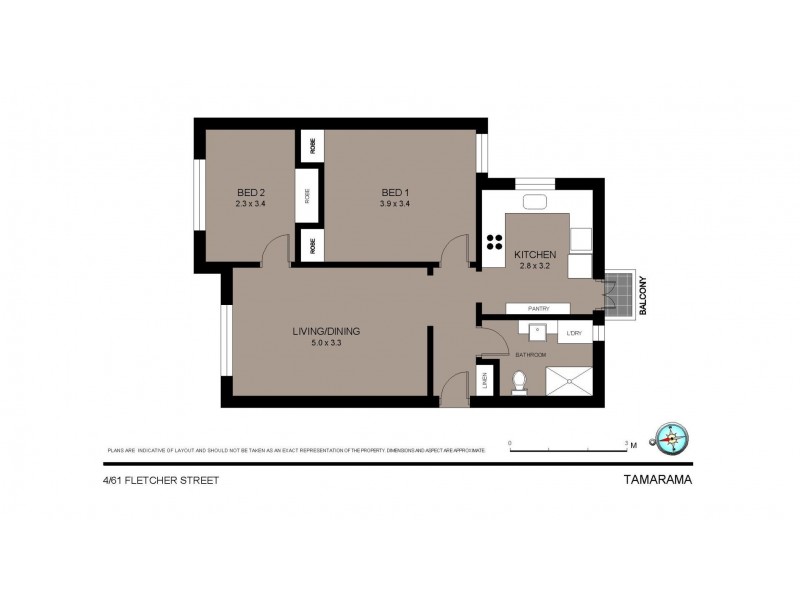 4/61 Fletcher Street, Tamarama NSW 2026 Floorplan