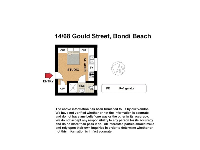 14/68 Gould Street, Bondi Beach NSW 2026 Floorplan