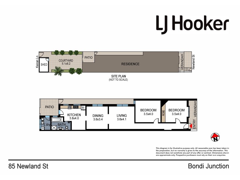 85 Newland Street, Bondi Junction NSW 2022 Floorplan