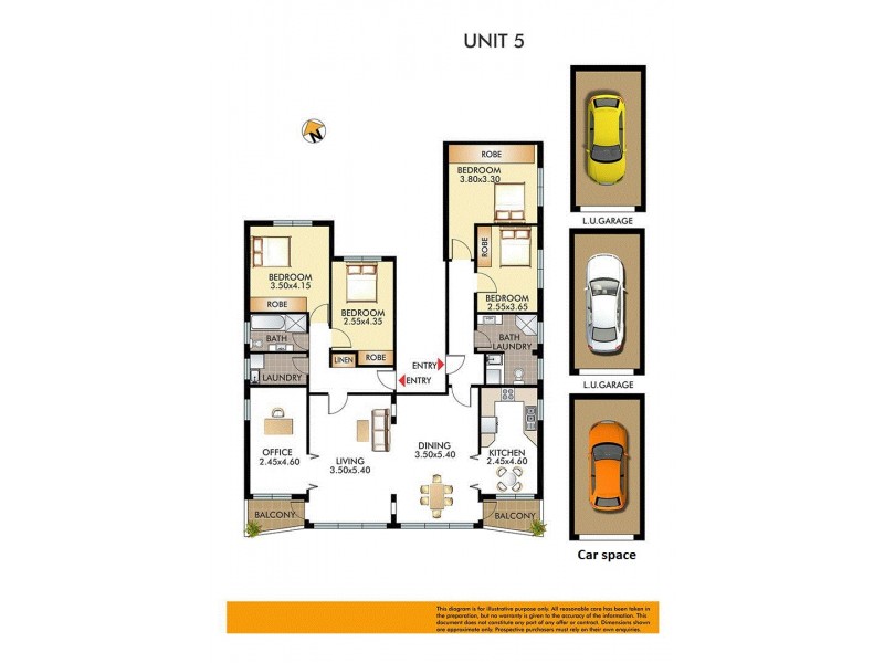 5/12-14 Brighton Boulevard, Bondi Beach NSW 2026 Floorplan