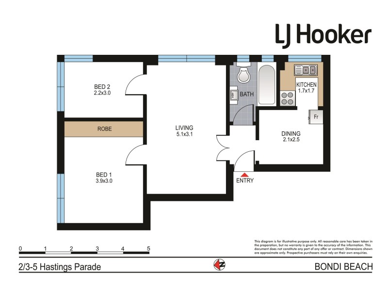 2/3-5 Hastings Parade, Bondi Beach NSW 2026