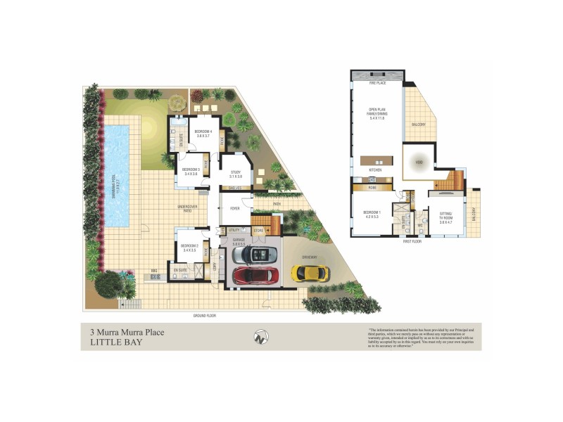 3 Murra Murra Place, Little Bay NSW 2036 Floorplan