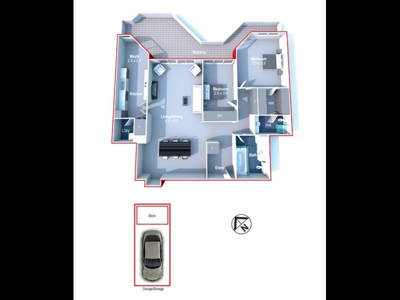 2107/83-85 Spring Street, Bondi Junction NSW 2022