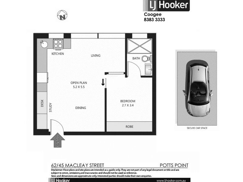 62/45 Macleay Street, Potts Point NSW 2011