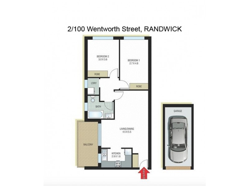 2/100 Wentworth Street, Randwick NSW 2031