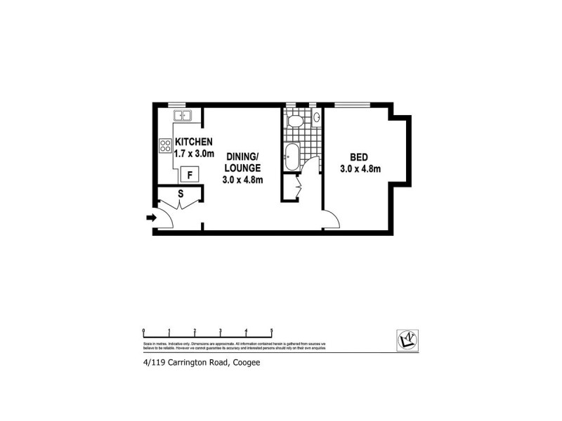 4/119 Carrington Road, Coogee NSW 2034