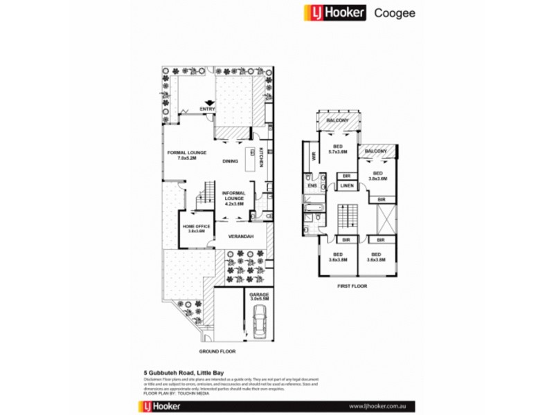 5 Gubbuteh Road.,, Little Bay NSW 2036 Floorplan