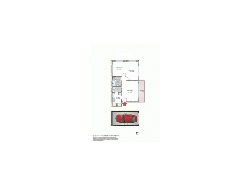 12/871 Anzac Parade, Maroubra NSW 2035 Floorplan