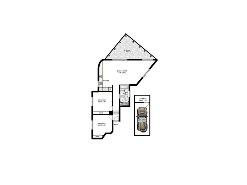 G09/1-5 Solarch Ave., Little Bay NSW 2036 Floorplan