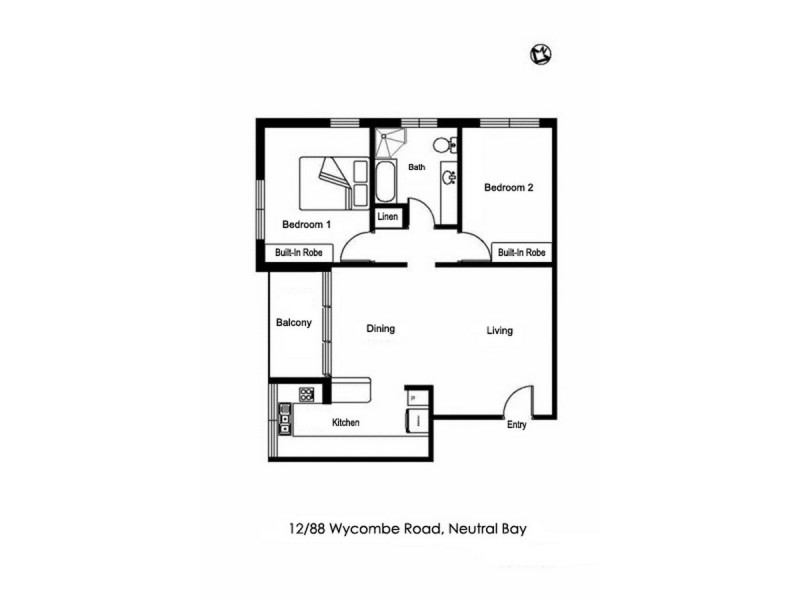 12/88 Wycombe Road, Neutral Bay NSW 2089