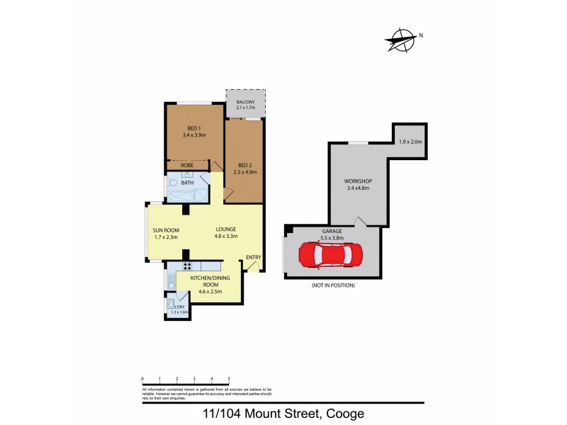 11/104 Mount Street, Coogee NSW 2034 Floorplan