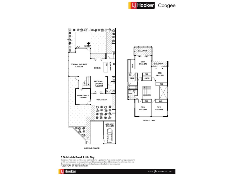 5 Gubbuteh Road, Little Bay NSW 2036 Floorplan