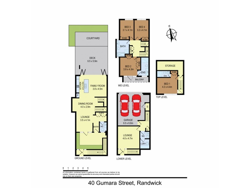 40 Gumara Street, Randwick NSW 2031 Floorplan