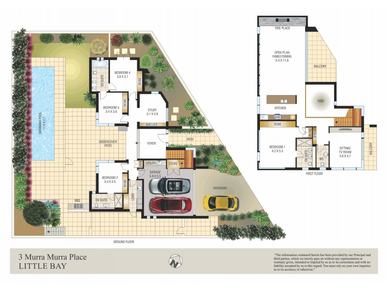 3 Murra Murra Place, Little Bay NSW 2036 Floorplan