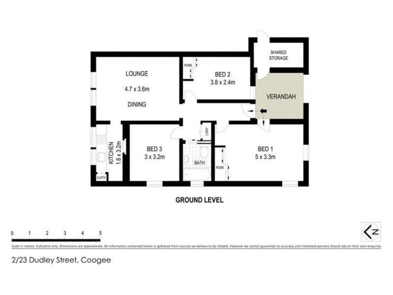 2/23 Dudley Street., Coogee NSW 2034