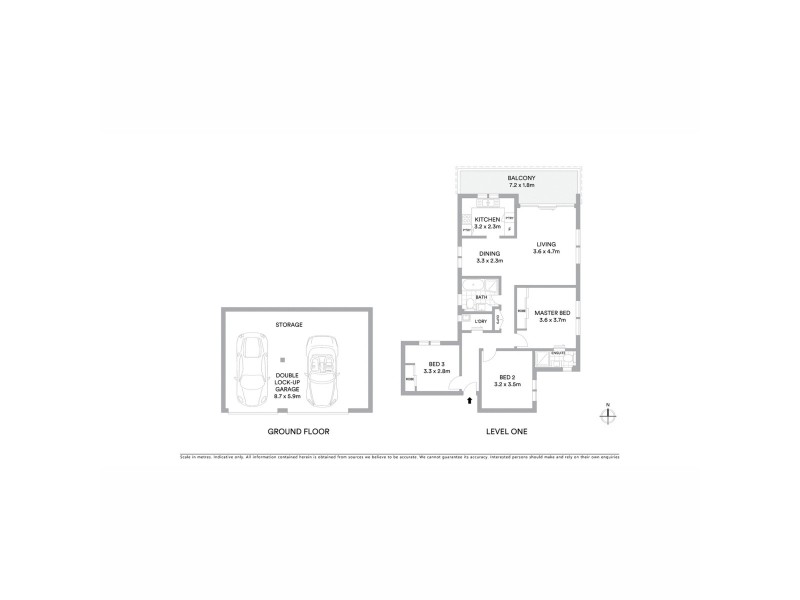 1/41 Carr Street, Coogee NSW 2034 Floorplan