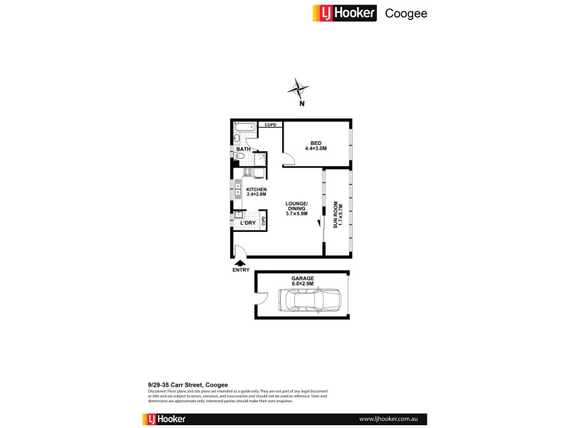 9/29-35 Carr Street, Coogee NSW 2034 Floorplan