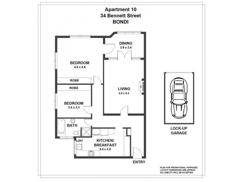 10/34 Bennett Street,,, Bondi NSW 2026