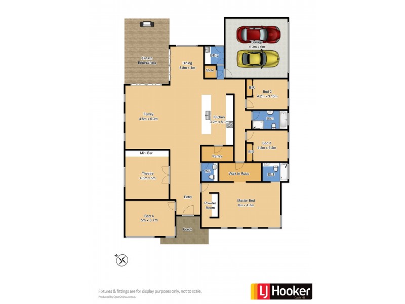 132 Old Northern Road, Baulkham Hills NSW 2153 Floorplan