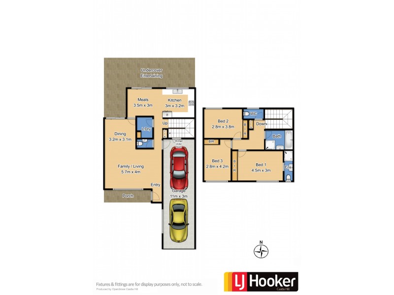 13 B Kingussie Ave, Castle Hill NSW 2154 Floorplan