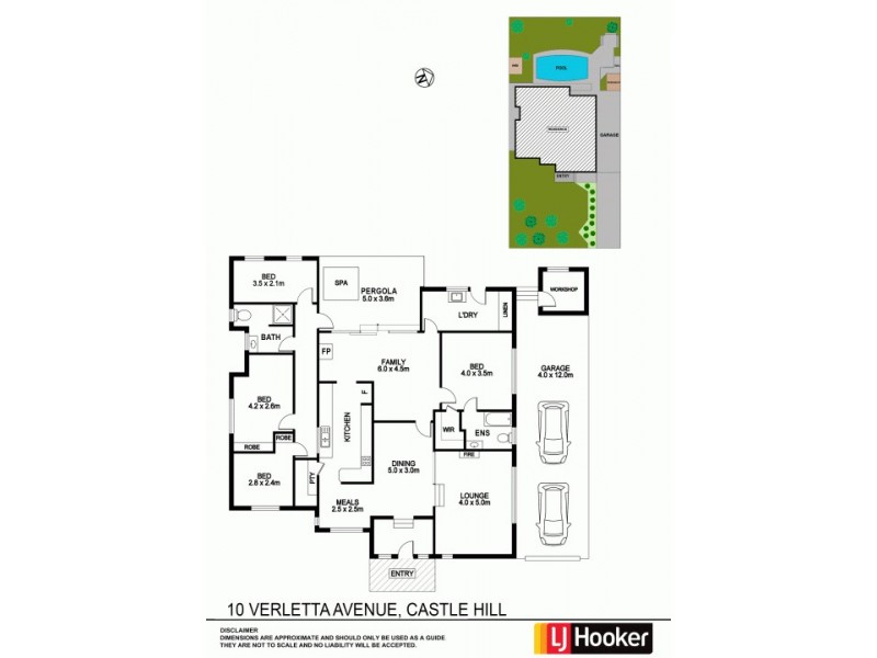 10 Verletta Avenue, Castle Hill NSW 2154 Floorplan