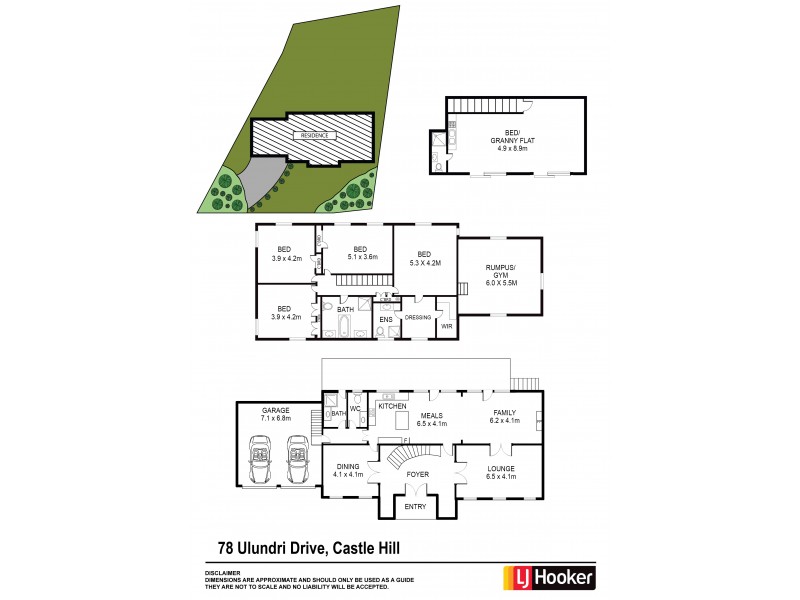 78 Ulundri Drive, Castle Hill NSW 2154 Floorplan