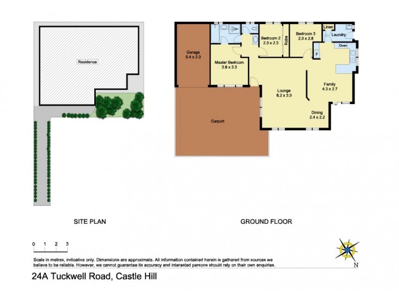 24A Tuckwell Road, Castle Hill NSW 2154 Floorplan