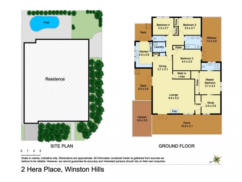 2 Hera Place, Winston Hills NSW 2153 Floorplan