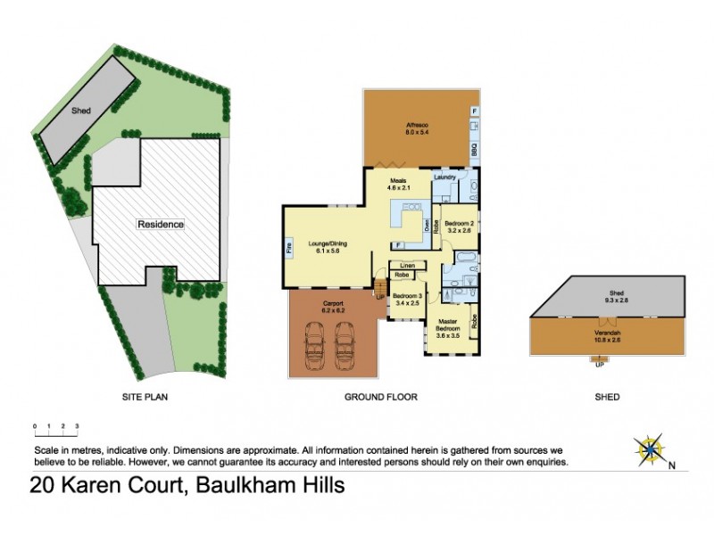 20 Karen Court, Baulkham Hills NSW 2153 Floorplan