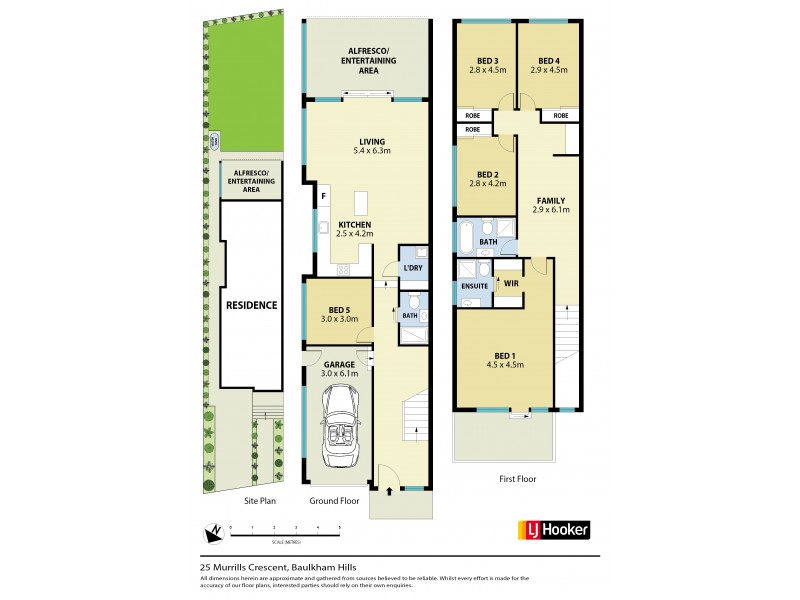 25 Murrills Crescent, Baulkham Hills NSW 2153 Floorplan