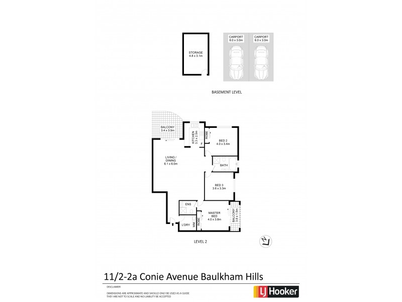 11/2-2A Conie Avenue, Baulkham Hills NSW 2153 Floorplan