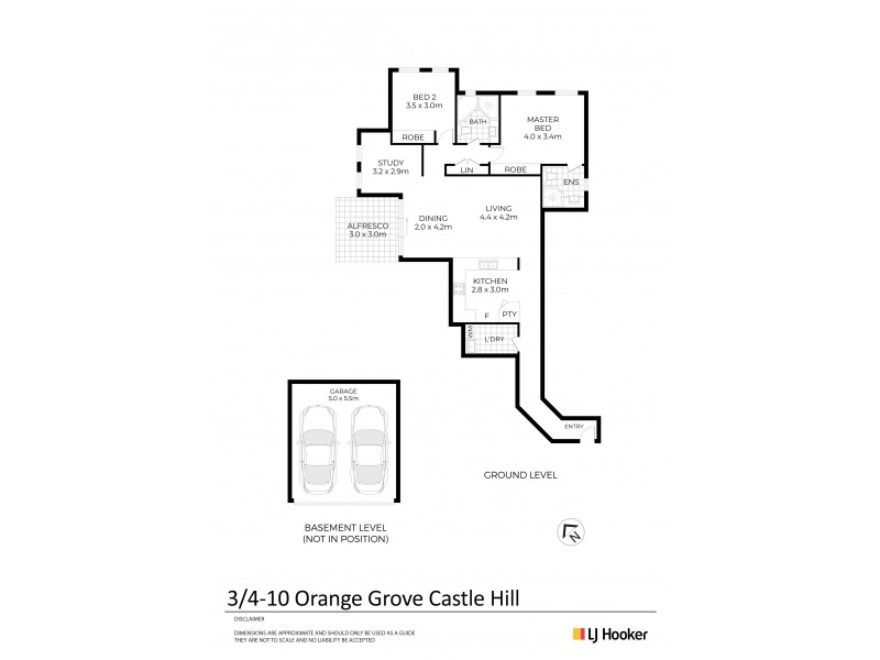 3/4-10 Orange Grove, Castle Hill NSW 2154 Floorplan