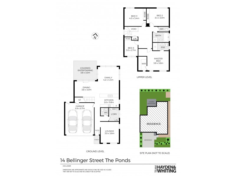 14 Bellinger Street, The Ponds NSW 2769 Floorplan