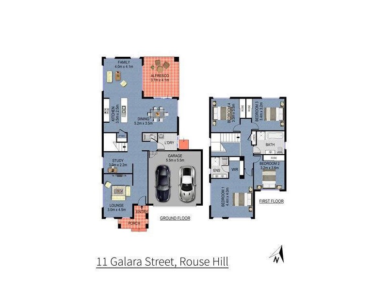11 Galara Street, Rouse Hill NSW 2155 Floorplan