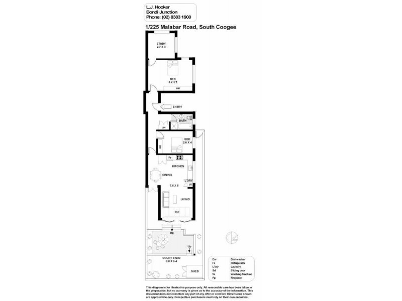 1/225 Malabar Road, South Coogee NSW 2034
